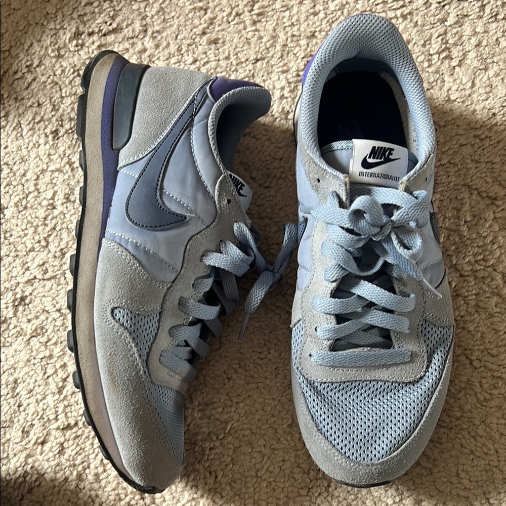 Nike internationalist Blue Sneakers